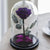 Trandafir Criogenat XL purpuriu inchis 10x20cm Cadouri Femei - Kdeco.ro