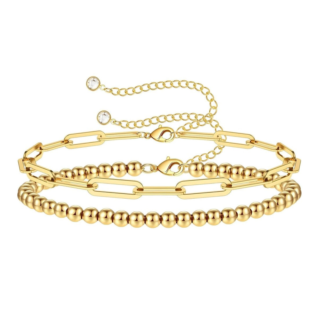 Brățară Premium Lumira din inox placată cu Aur 18K, cu pietre de zirconiu cubic strălucitoare