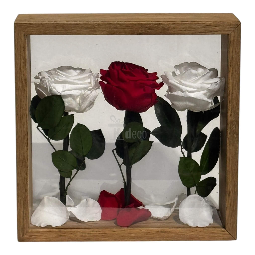 Aranjament de Masă cu Trandafiri Criogenați – Eleganță Naturală ce Durează Până la 25 de Ani - Kdeco.ro