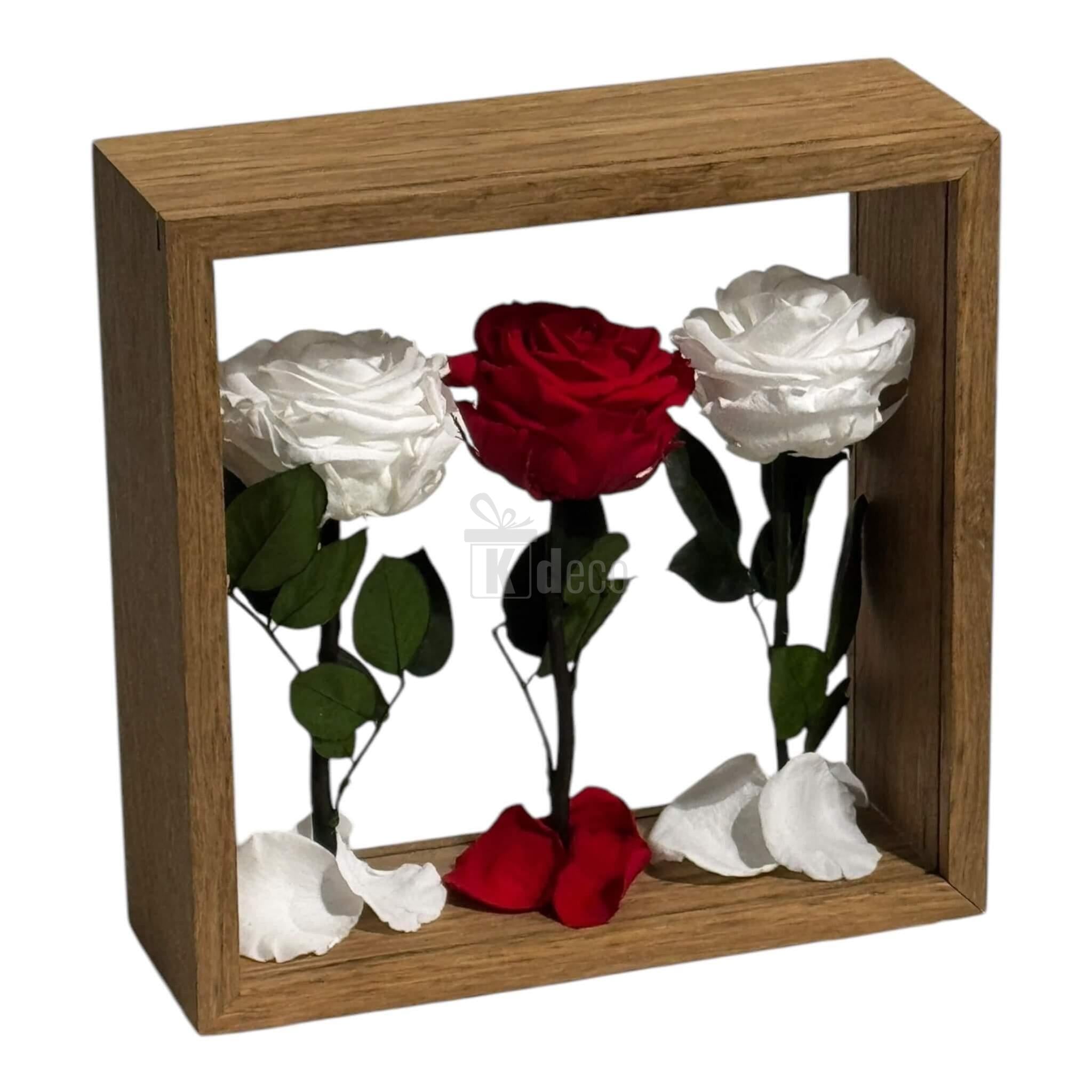 Aranjament de Masă cu Trandafiri Criogenați – Eleganță Naturală ce Durează Până la 25 de Ani - Kdeco.ro