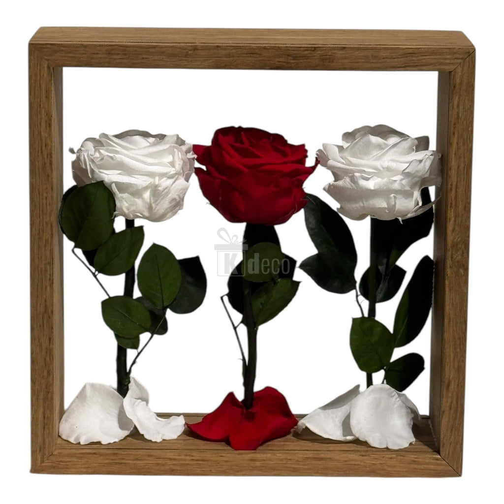 Aranjament de Masă cu Trandafiri Criogenați – Eleganță Naturală ce Durează Până la 25 de Ani - Kdeco.ro