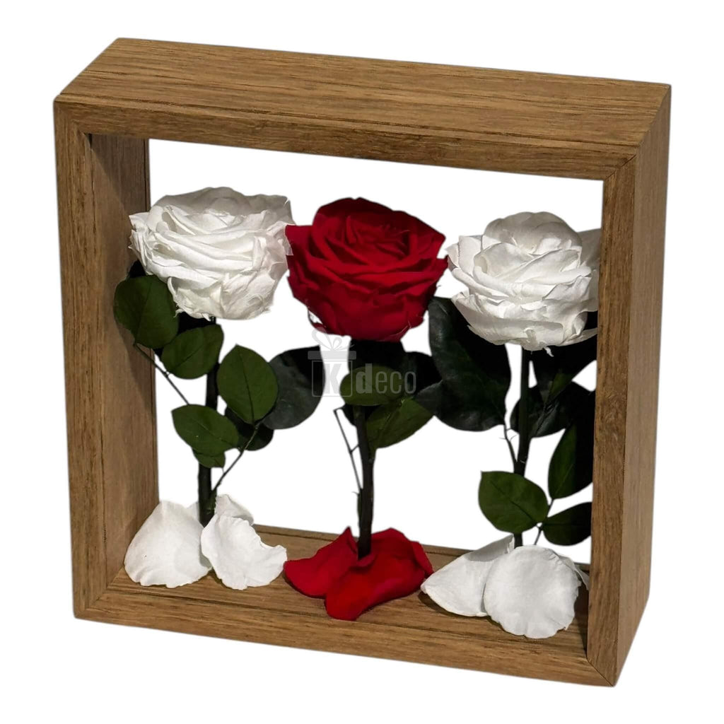 Aranjament de Masă cu Trandafiri Criogenați – Eleganță Naturală ce Durează Până la 25 de Ani - Kdeco.ro