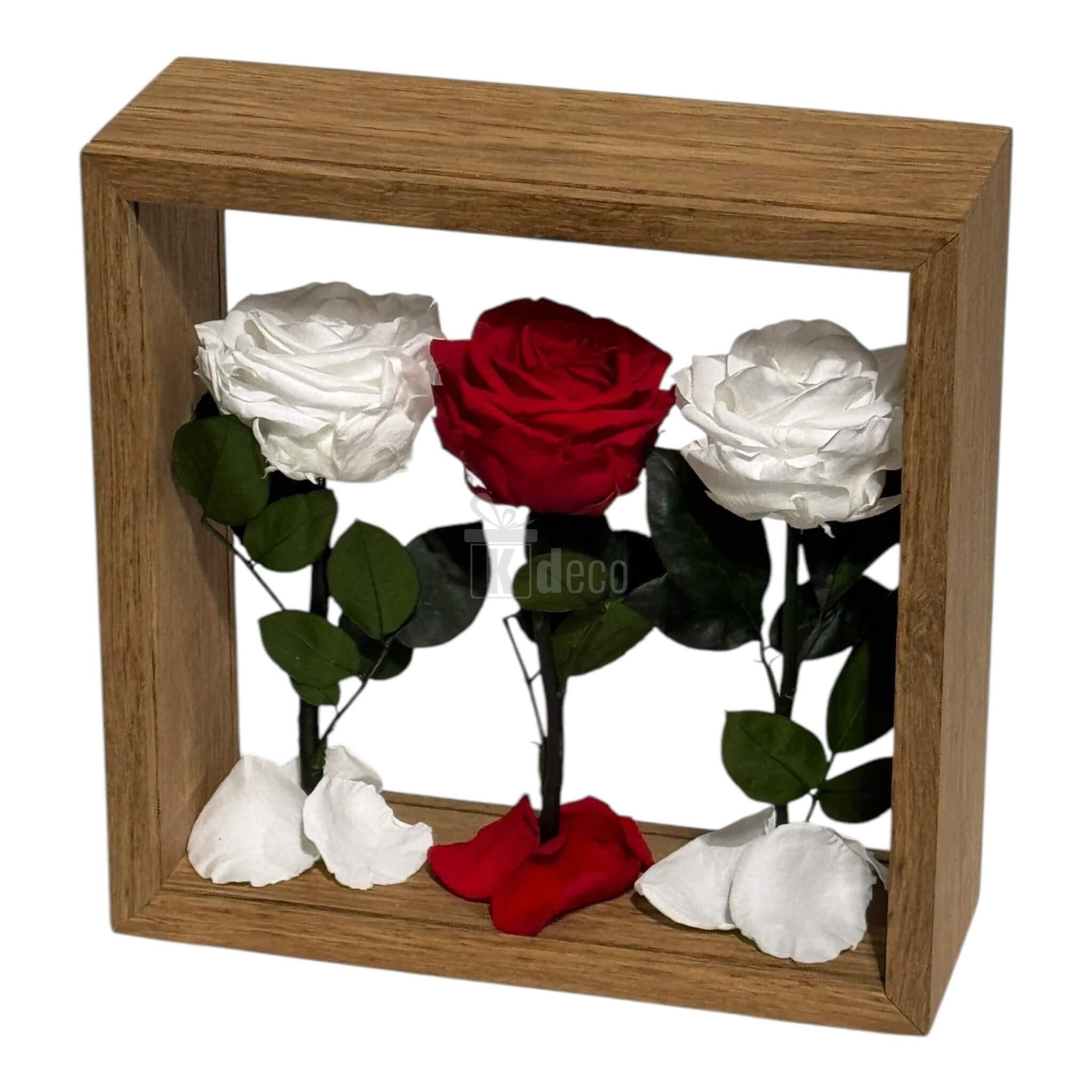 Aranjament de Masă cu Trandafiri Criogenați – Eleganță Naturală ce Durează Până la 25 de Ani - Kdeco.ro