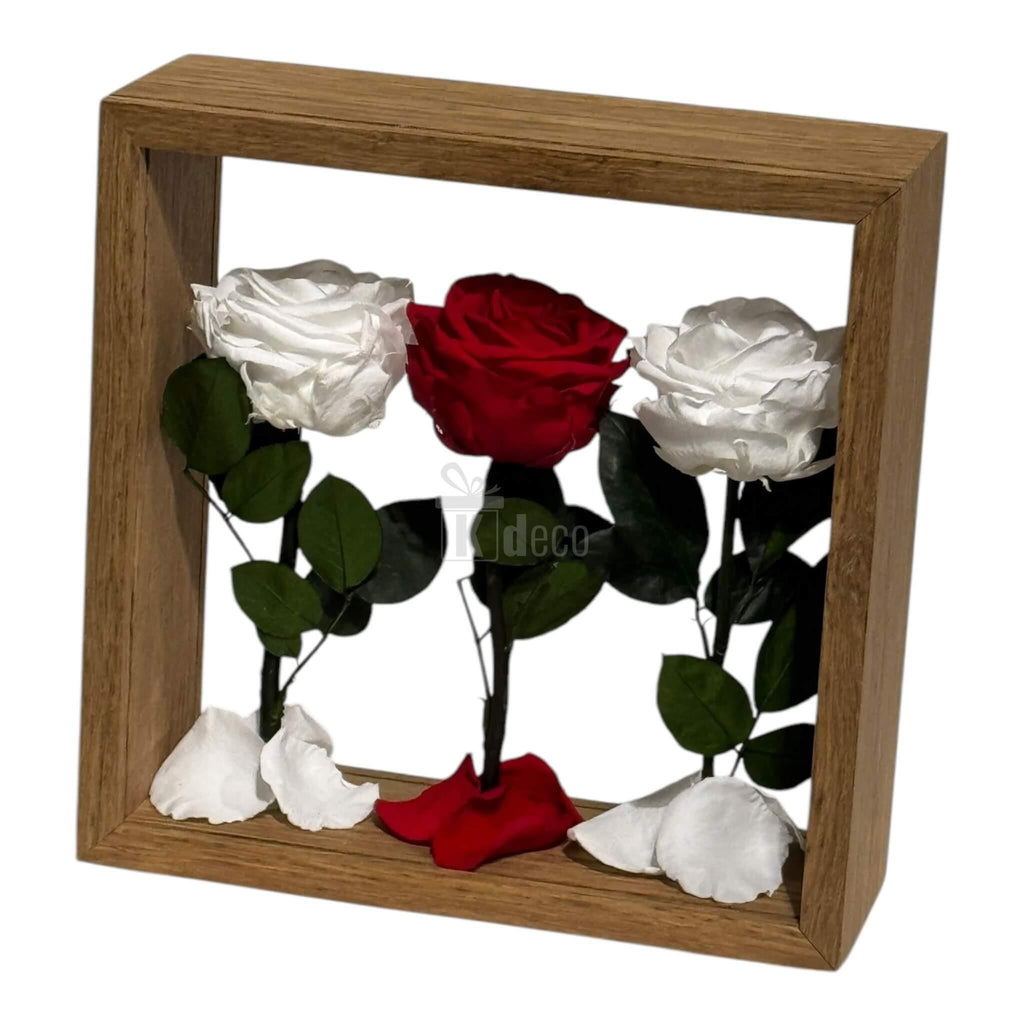 Aranjament de Masă cu Trandafiri Criogenați – Eleganță Naturală ce Durează Până la 25 de Ani - Kdeco.ro