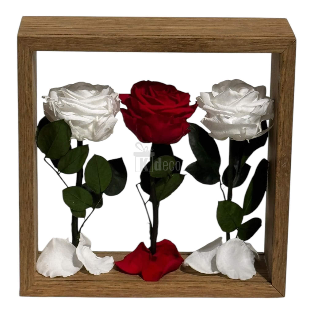 Aranjament de Masă cu Trandafiri Criogenați – Eleganță Naturală ce Durează Până la 25 de Ani - Kdeco.ro