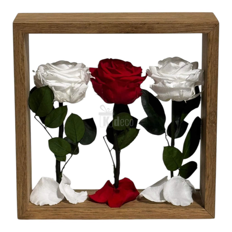 Aranjament de Masă cu Trandafiri Criogenați – Eleganță Naturală ce Durează Până la 25 de Ani - Kdeco.ro