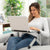 Masă Reglabilă Laptop Omnible InnovaGoods, Pliabilă, Ventilată, 15 kg, 49 x 53 x 26 cm - Kdeco.ro